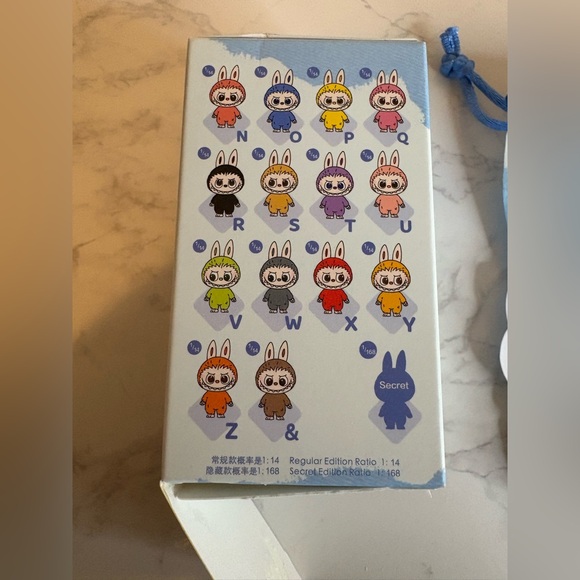 Labubu Pin For Love CONFIRMED Letter P - Picture 2 of 4